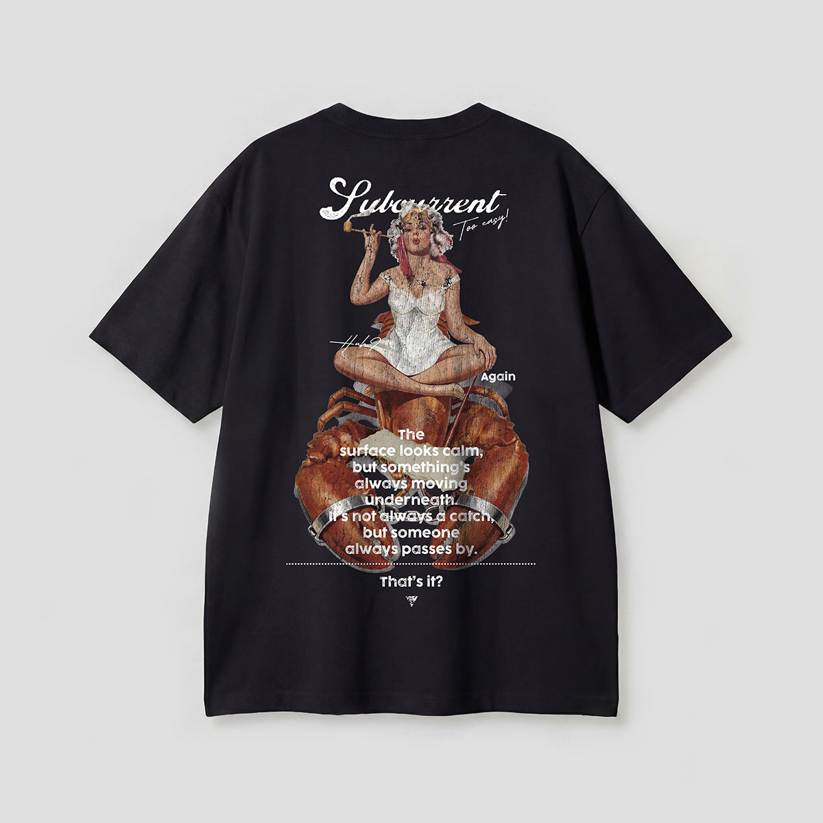 【予約】ロブスター覇者 バックプリントTシャツ