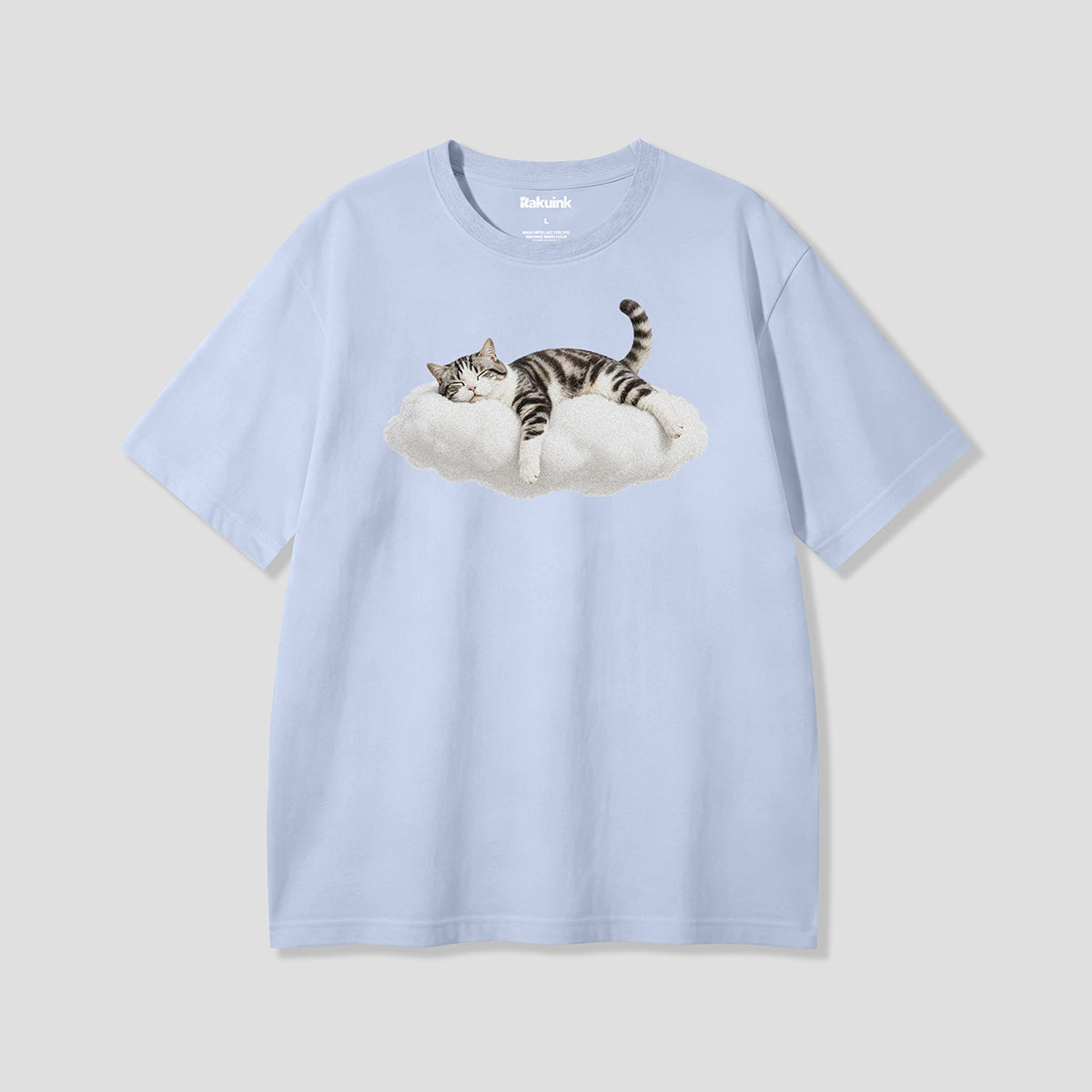 【予約】おひるね雲のりキャット グラフィックTシャツ