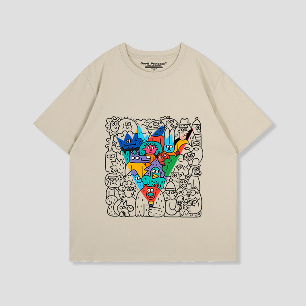 フラッシュライトドゥードル グラフィックTシャツ
