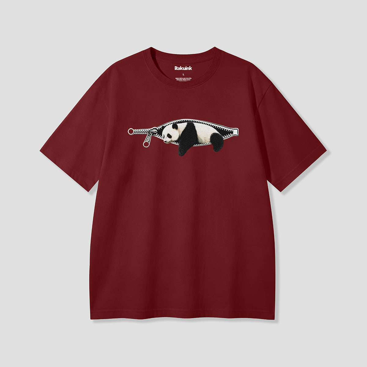 【予約】ジップインビッグパンダ グラフィックTシャツ