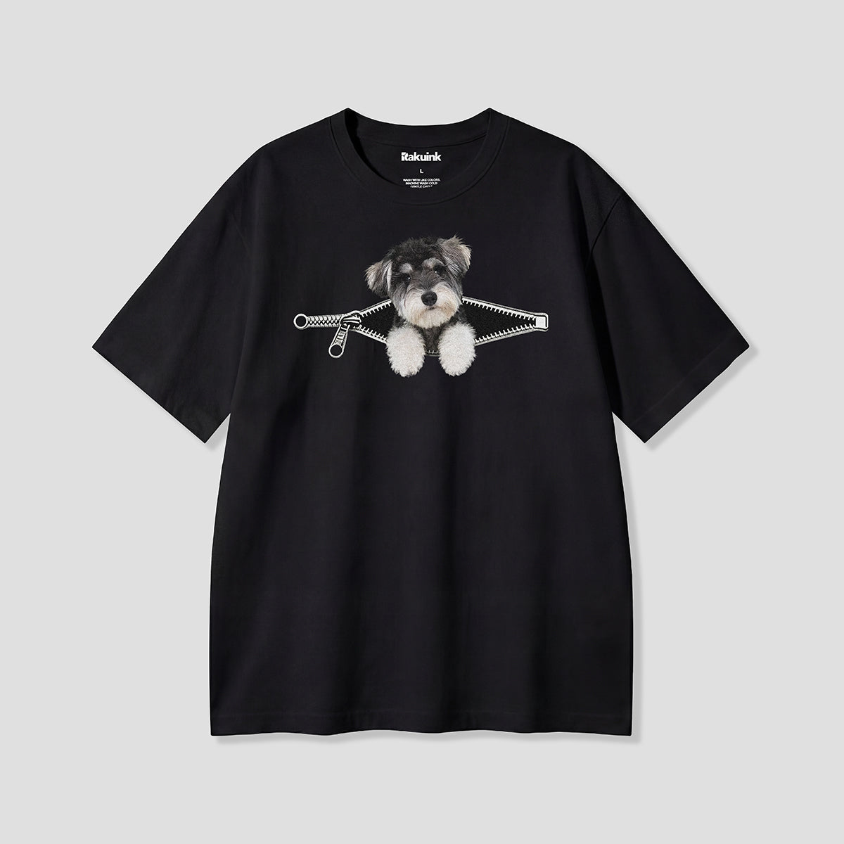 【予約】ジップアウトシュナウザー グラフィックTシャツ