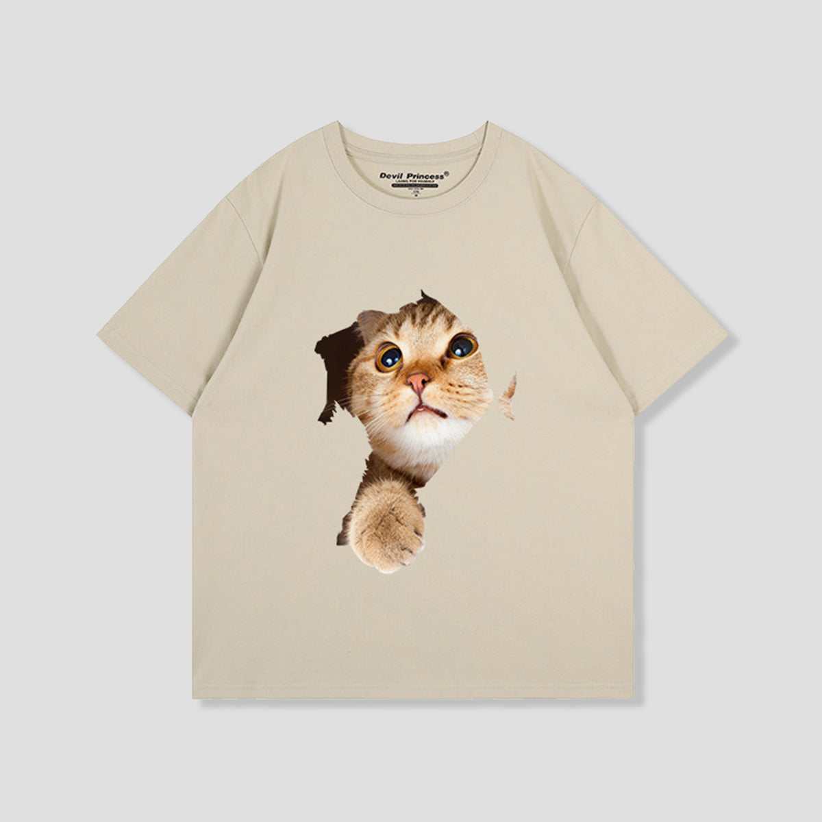 クラッシュキャット グラフィックTシャツ