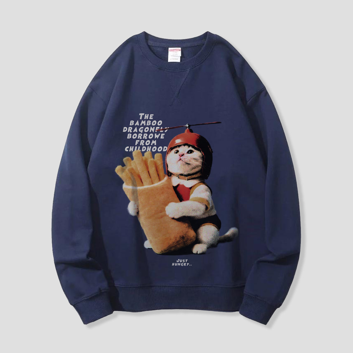 【予約】バンブーキャット ジャストハングリー スウェット