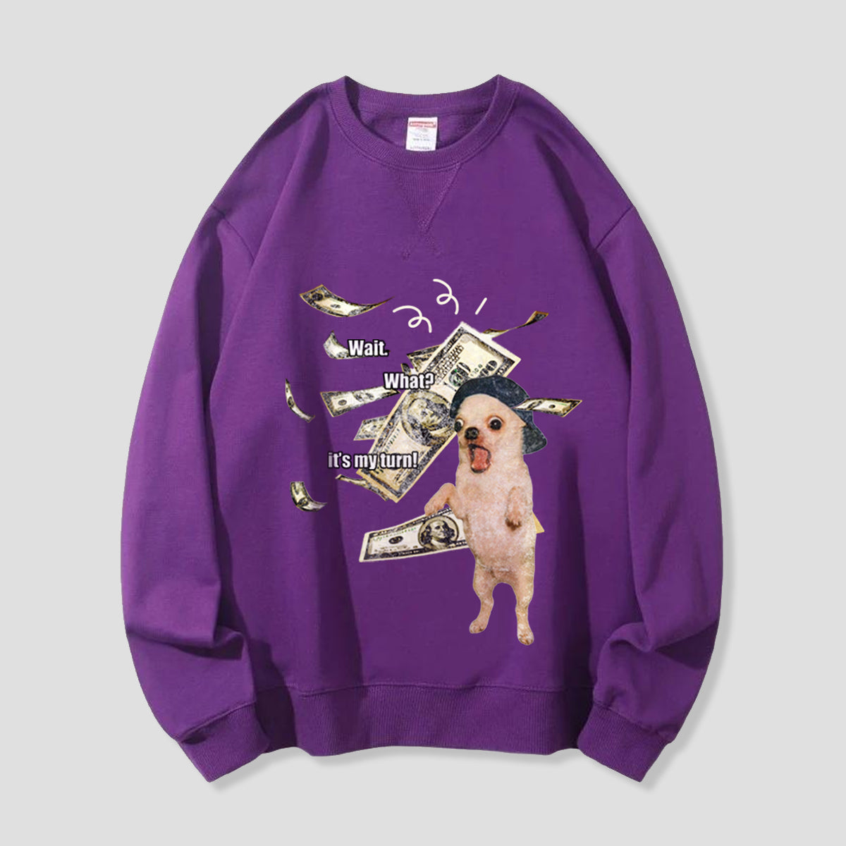 【予約】WAIT, WHAT? DOG グラフィックスウェット