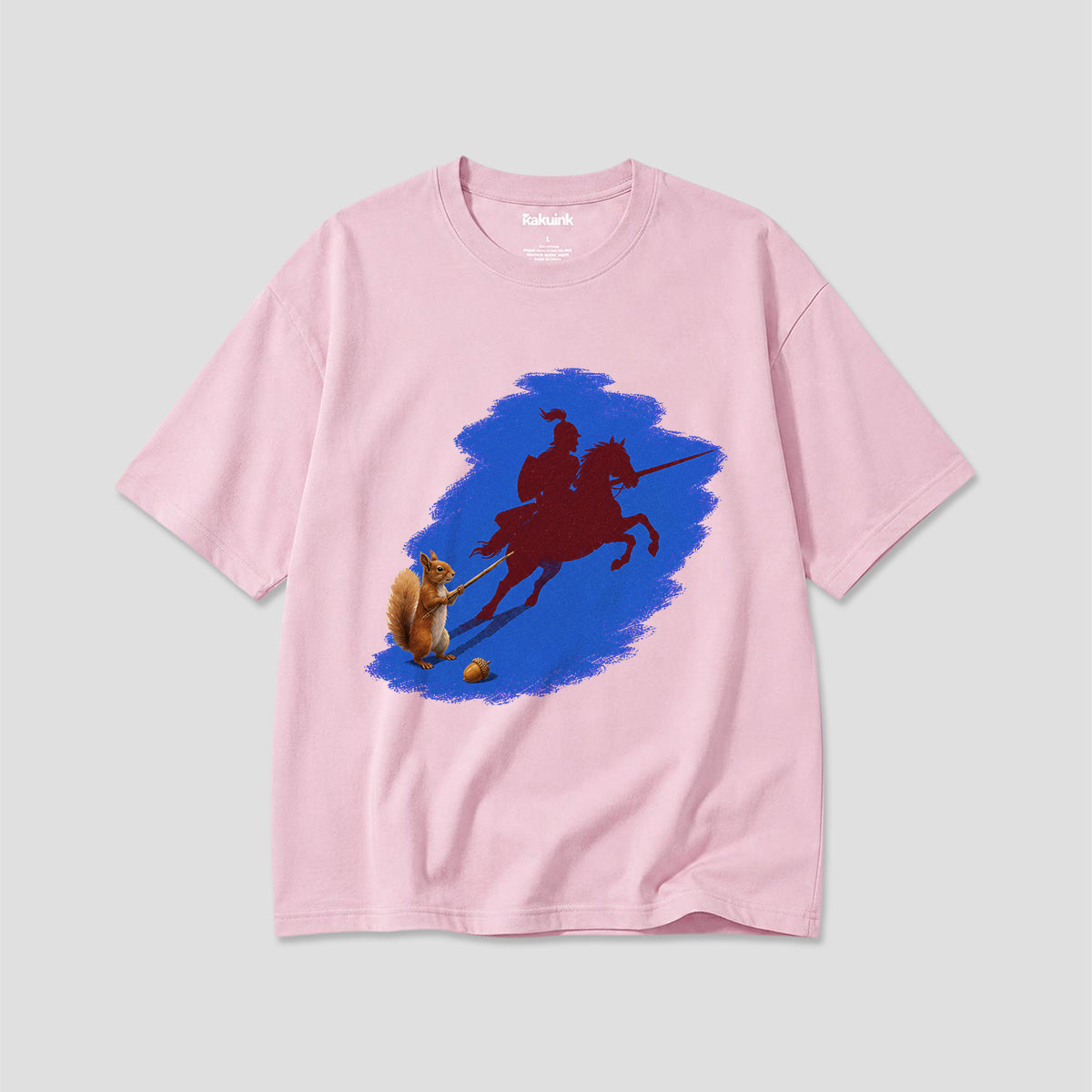 夢見るリス ナイト グラフィックTシャツ