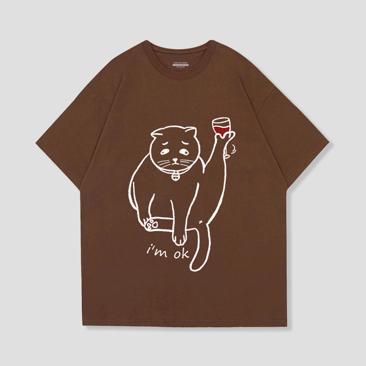 エモねこTシャツ