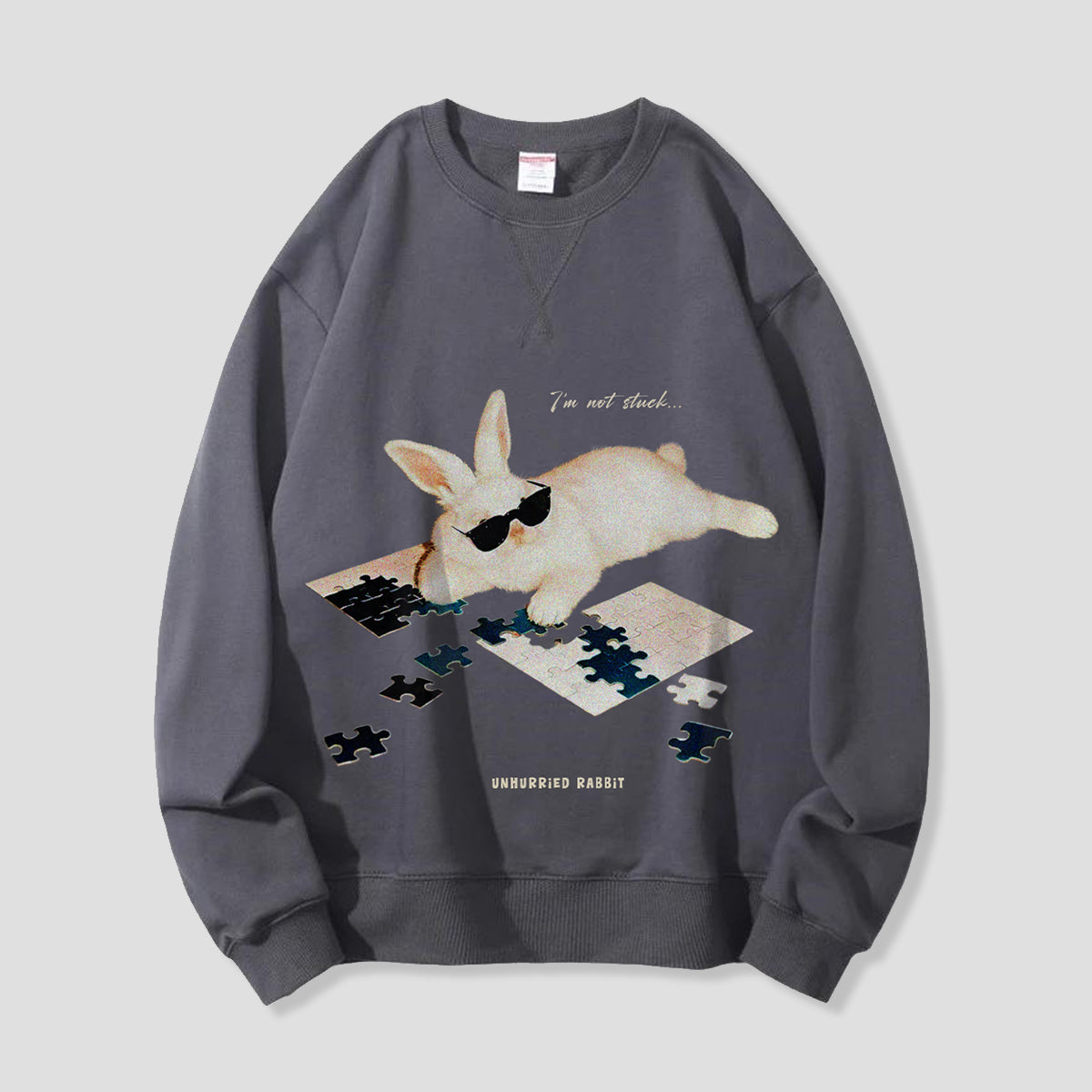 【予約】Unhurried Rabbit グラフィックスウェット