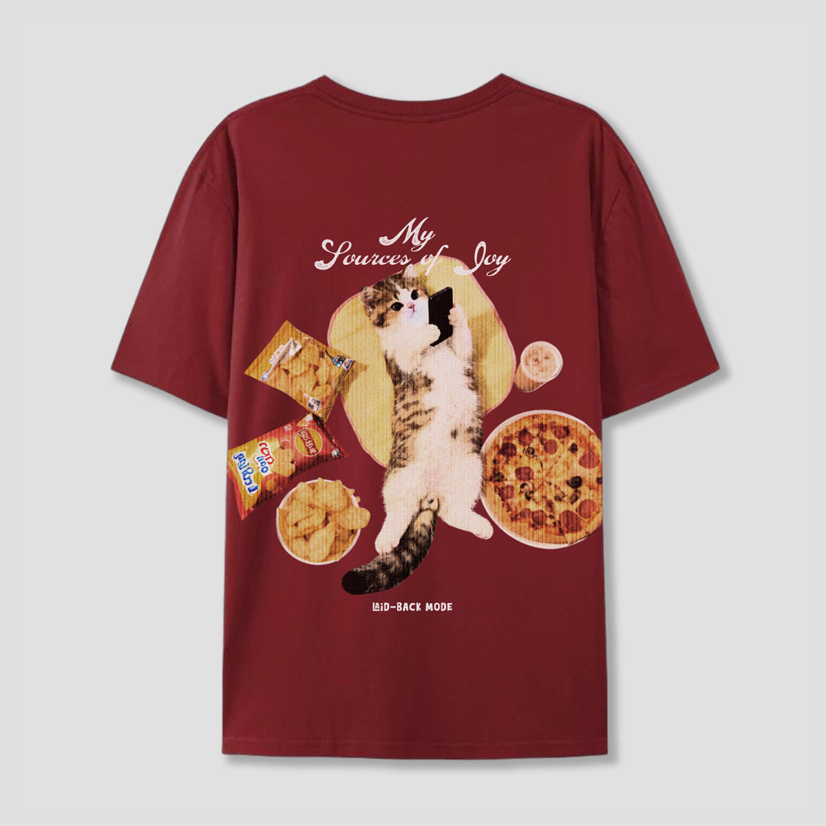 【予約】マイソースズオブジョイ バックプリントTシャツ