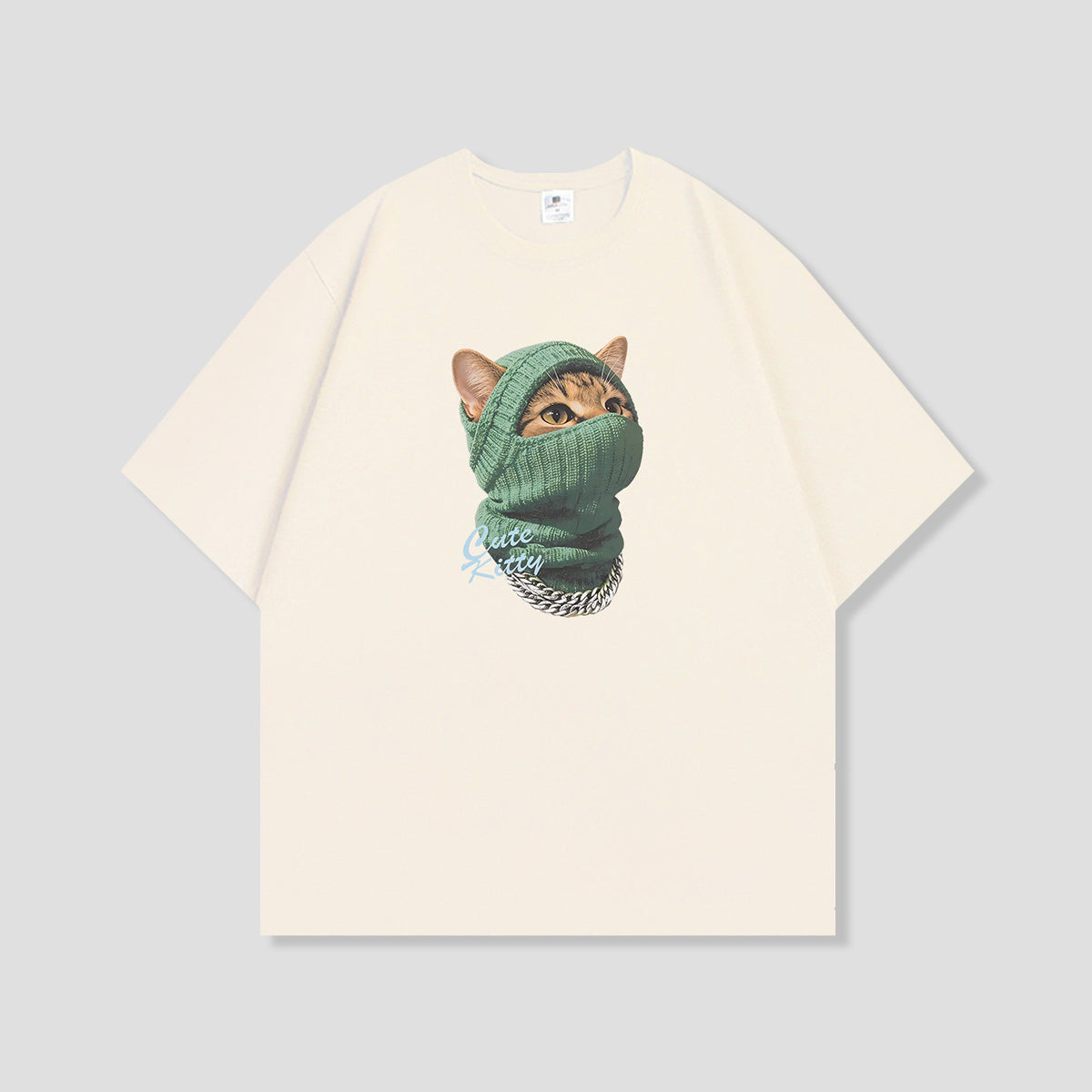 バラクラバキャット グラフィックTシャツ