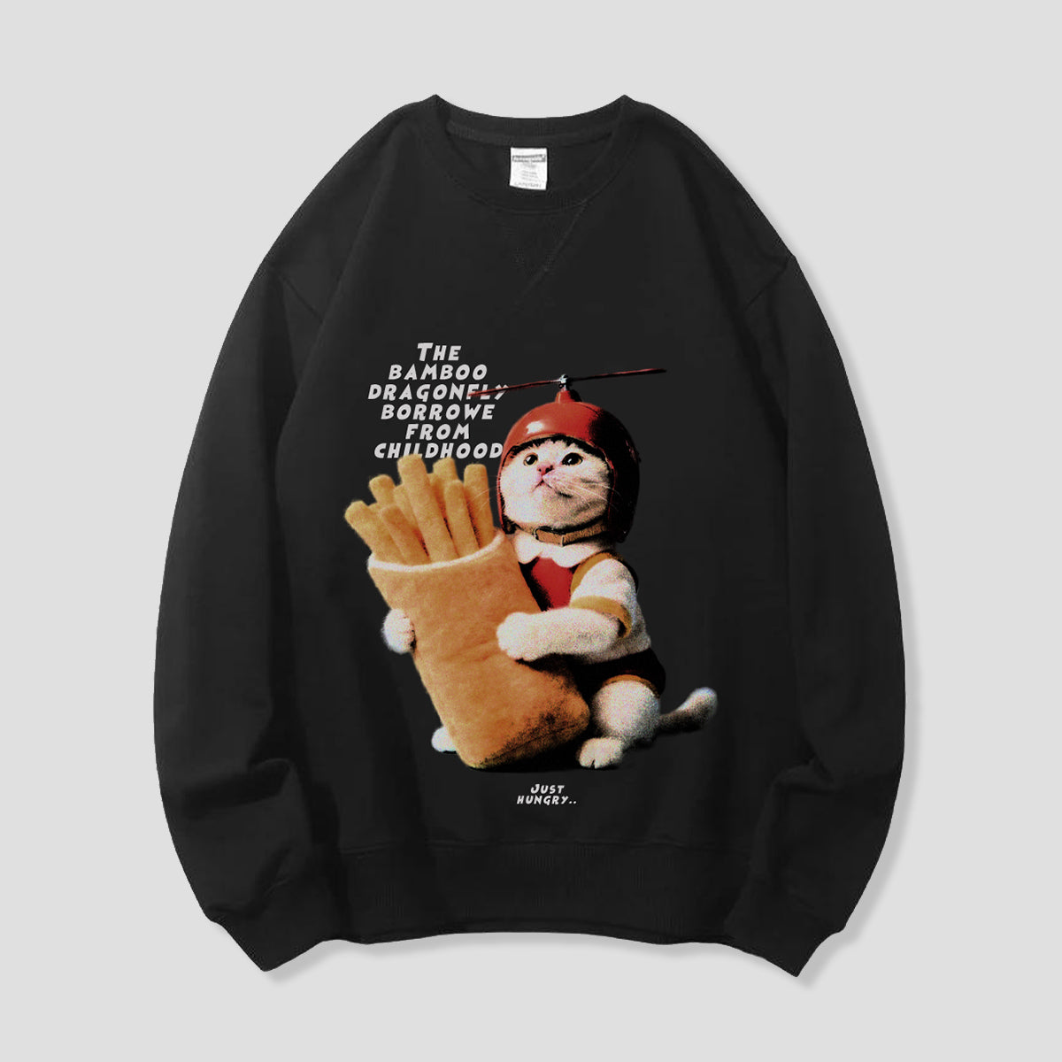 【予約】バンブーキャット ジャストハングリー スウェット