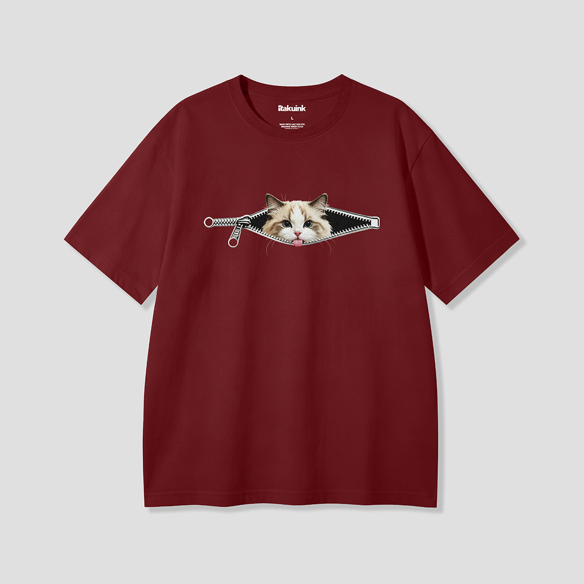 【予約】ペロッとラグドール フォトグラフィックTシャツ