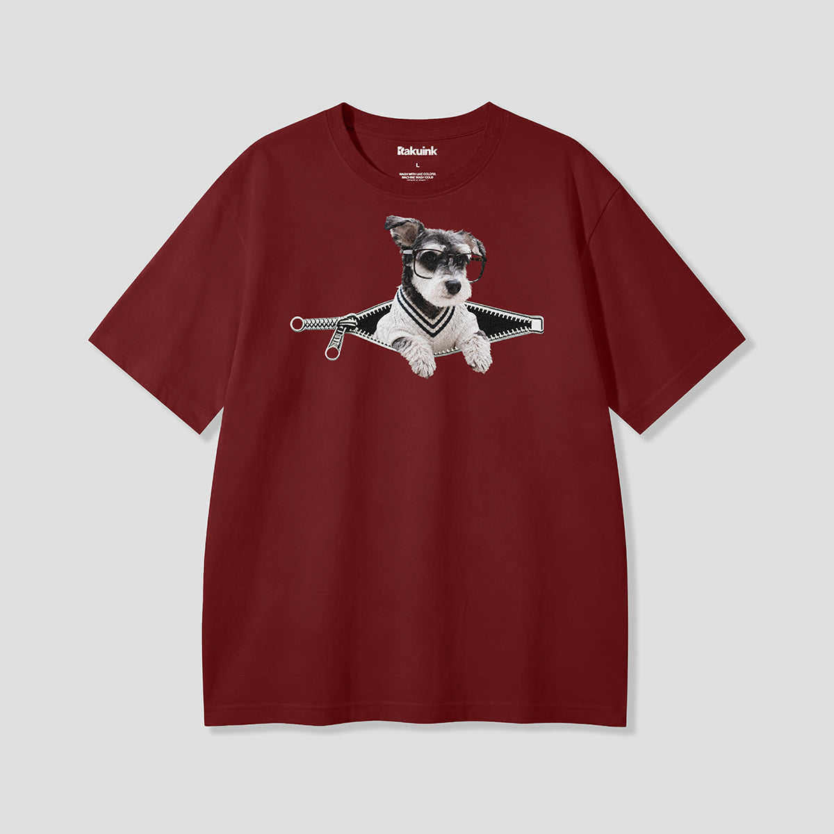 【予約】ジップシュナウザー(サングラス) Tシャツ