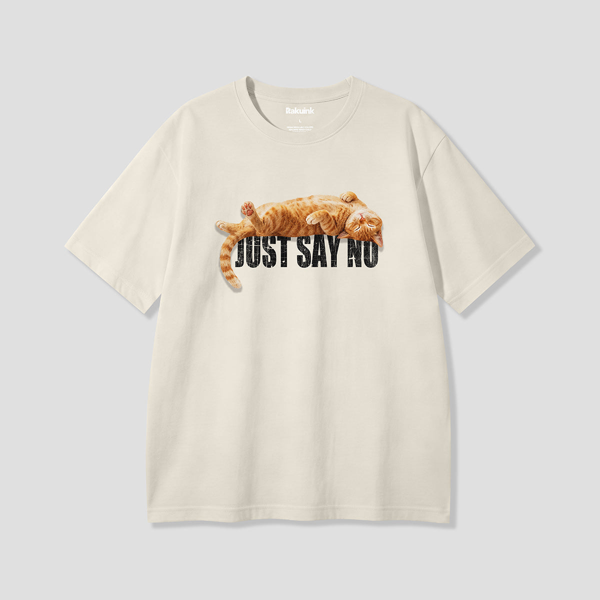 【予約】JUST SAY NO キャット グラフィックTシャツ