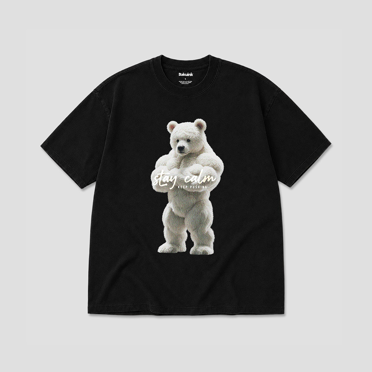【予約】マッスルホッキョクグマ グラフィックTシャツ