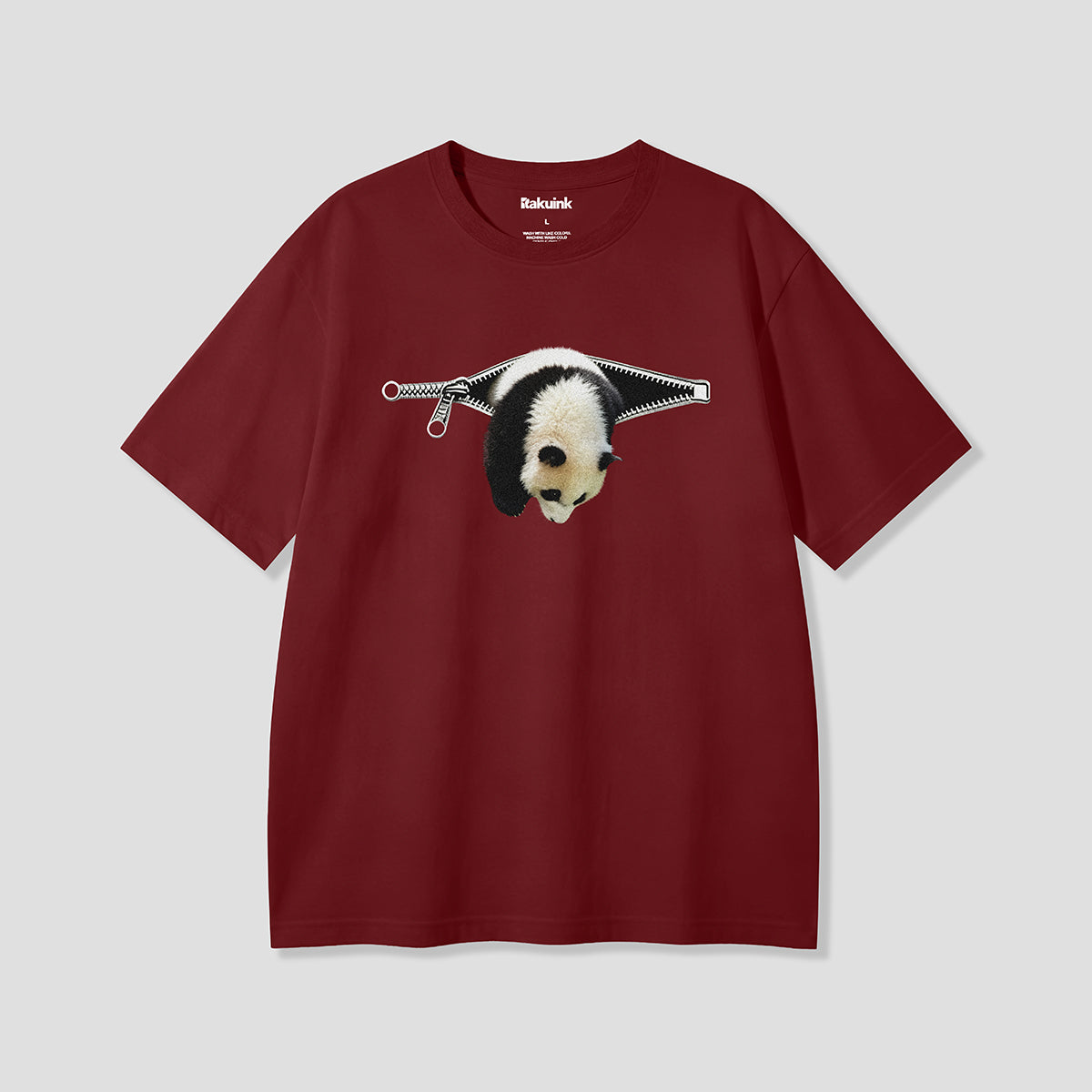 【予約】ジップインパンダ グラフィックTシャツ