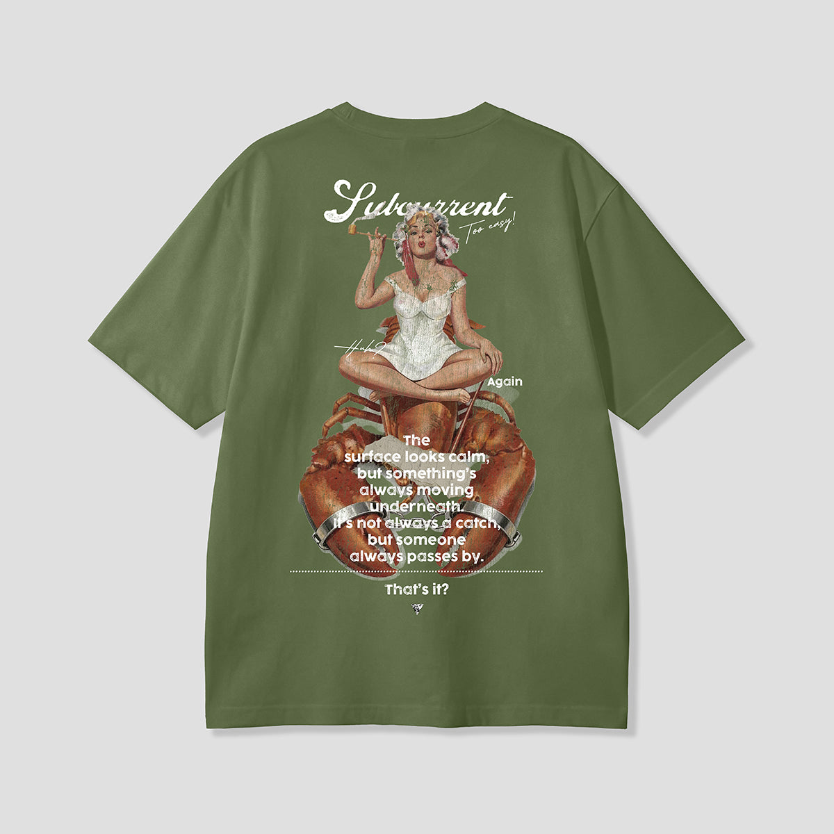 【予約】ロブスター覇者 バックプリントTシャツ