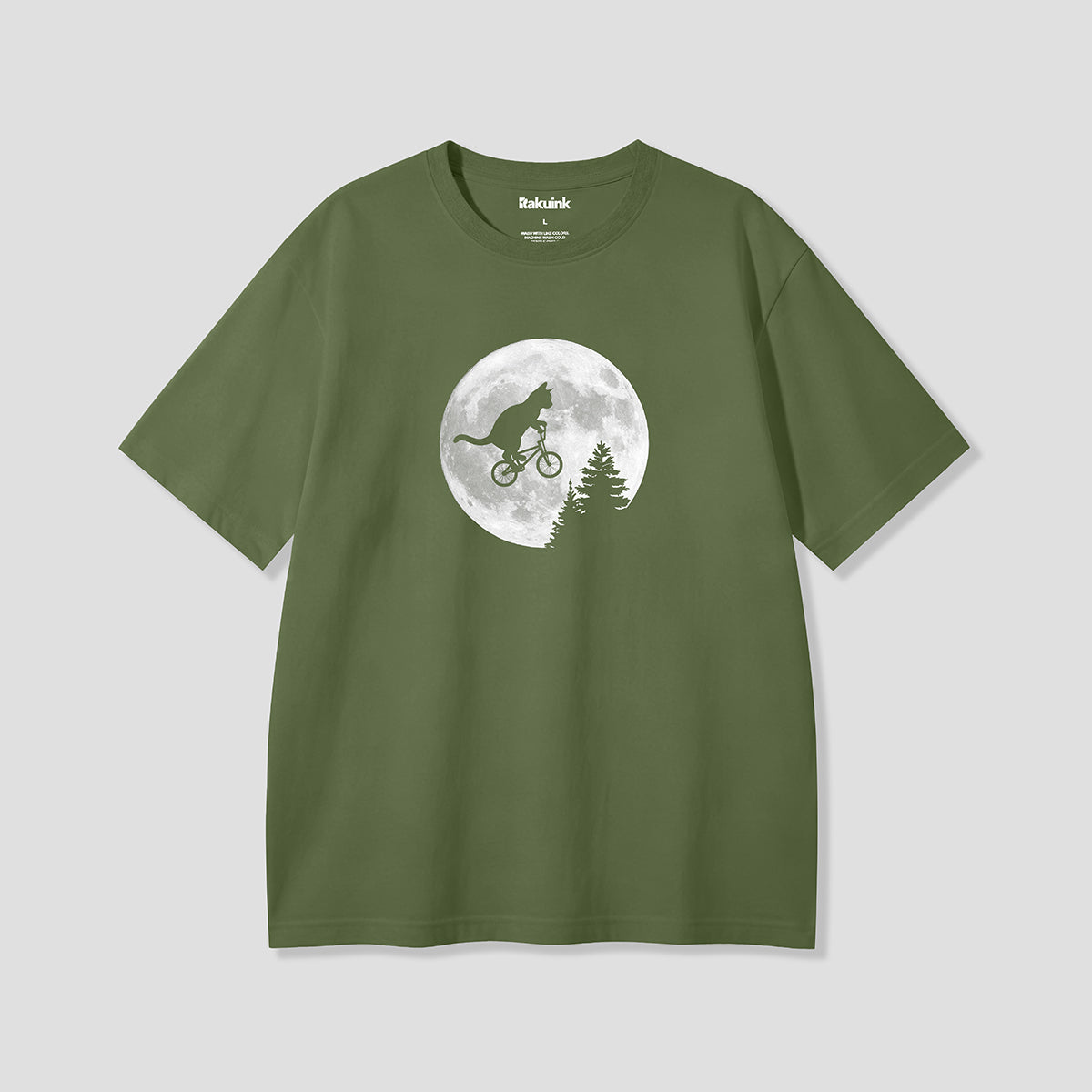 【予約】E.T.キャット ムーングラフィックTシャツ