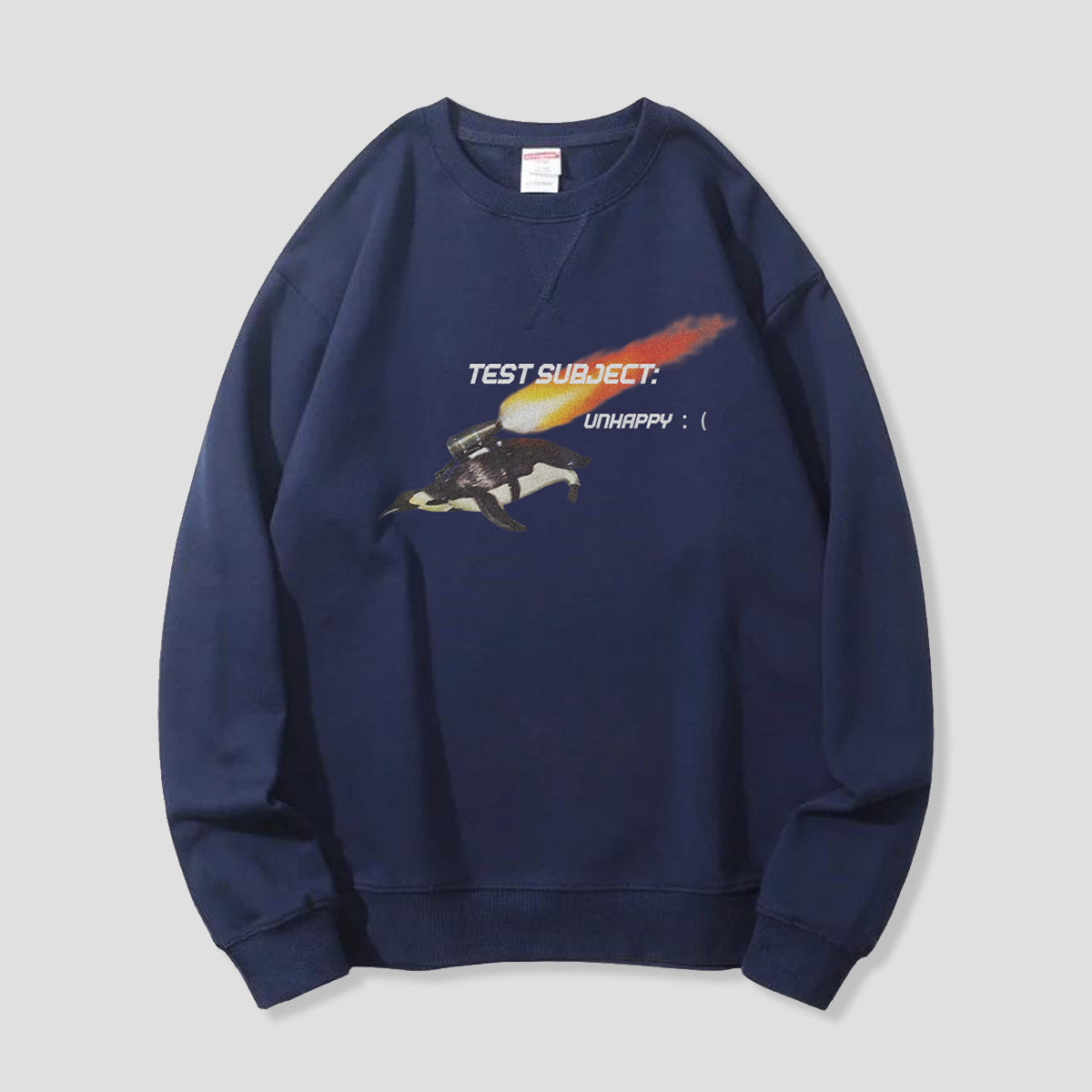 【予約】Unhappy Test Subject ペンギン グラフィックスウェット