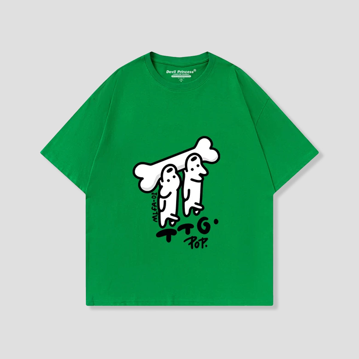 ハングオンボーンドッグ グラフィックTシャツ