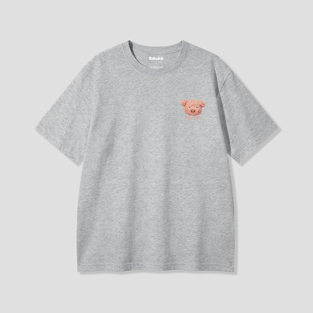 【予約】HUM HUM ピッグ グラフィックTシャツ