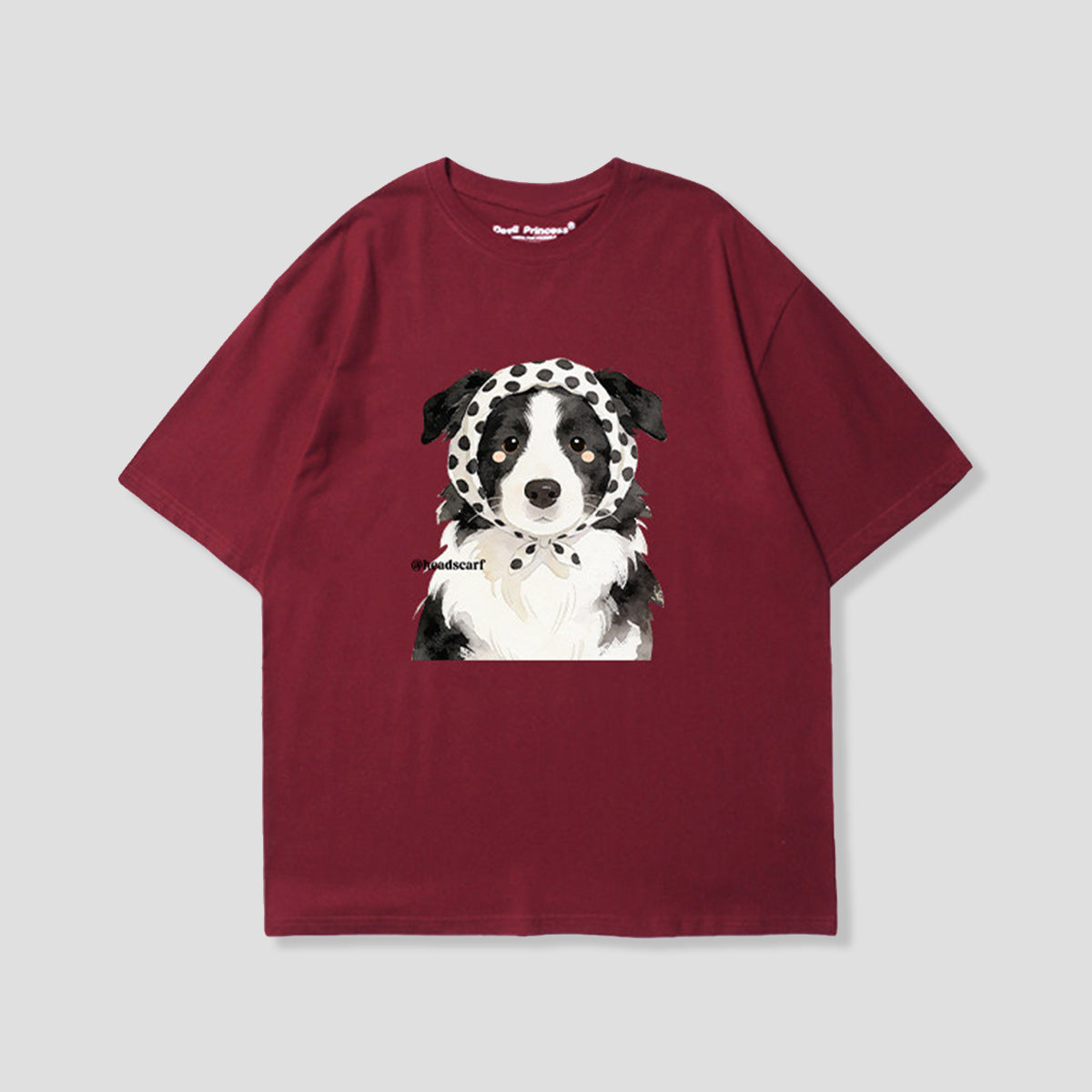 ドットスカーフボーダー グラフィックTシャツ
