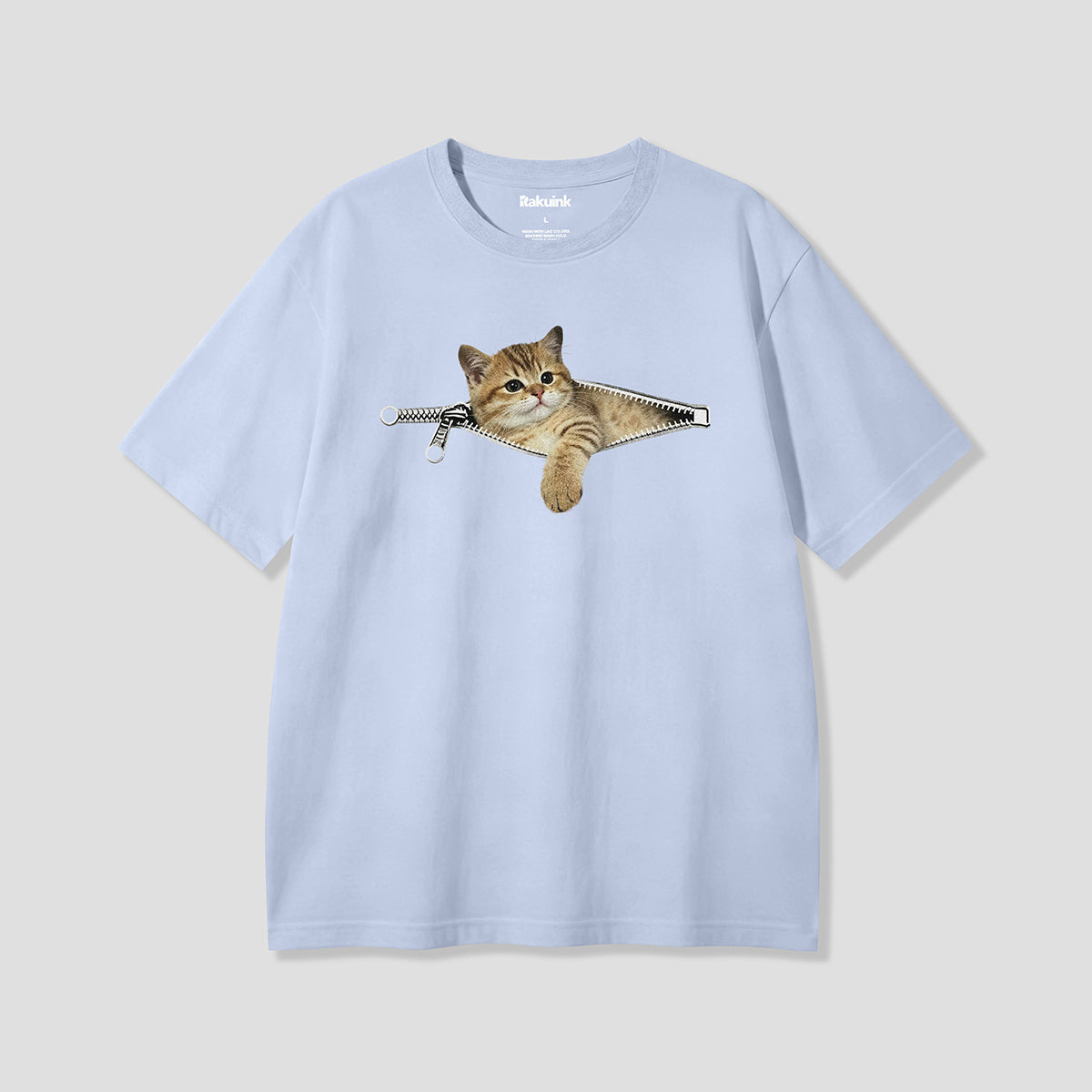 【予約】ジップアウトキャット グラフィックTシャツ