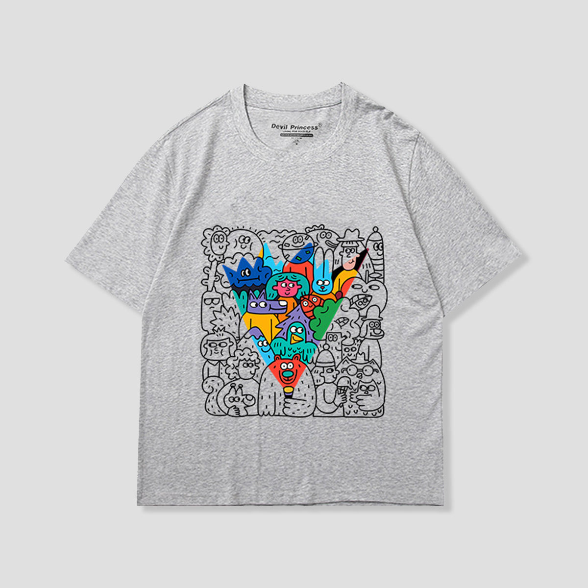 フラッシュライトドゥードル グラフィックTシャツ