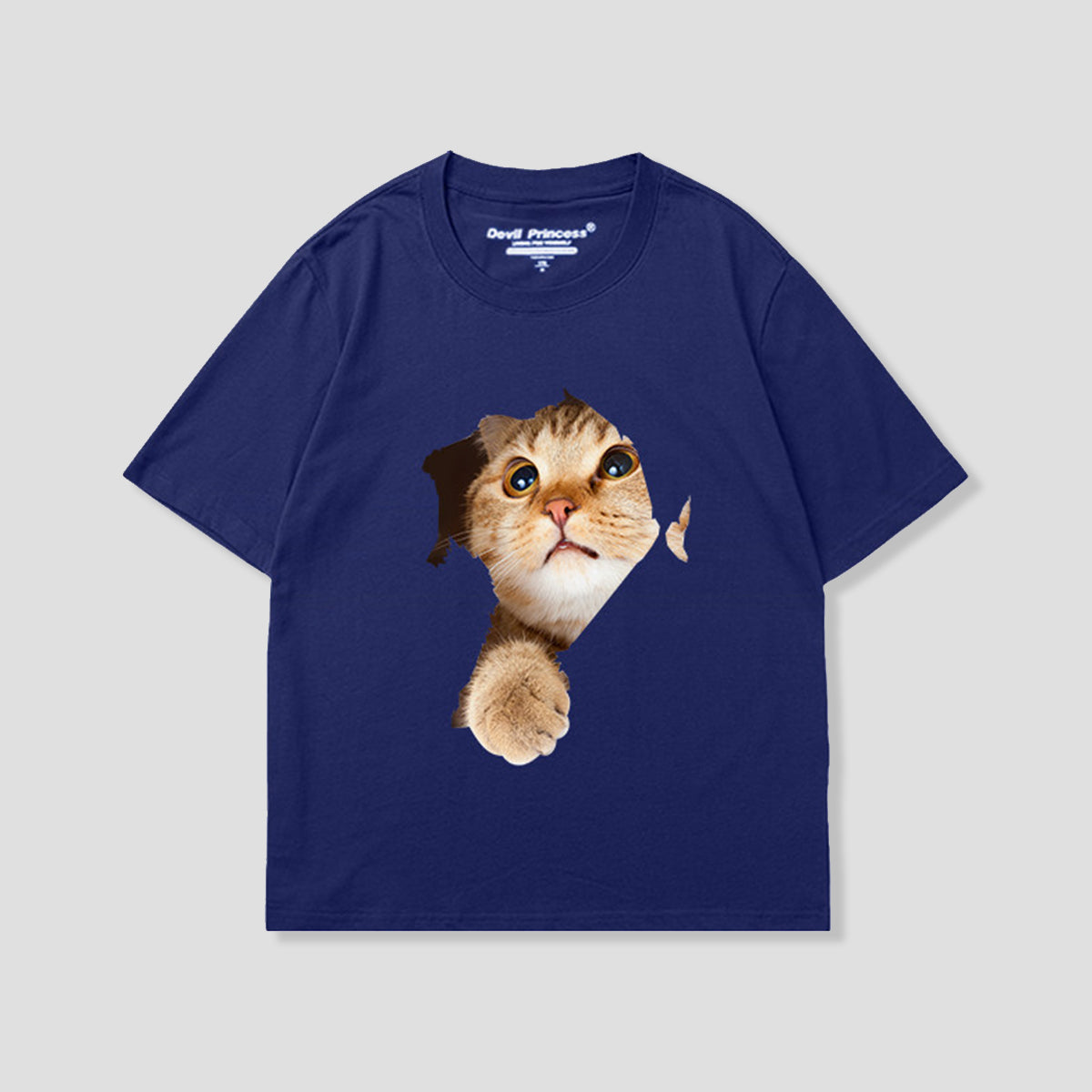 クラッシュキャット グラフィックTシャツ