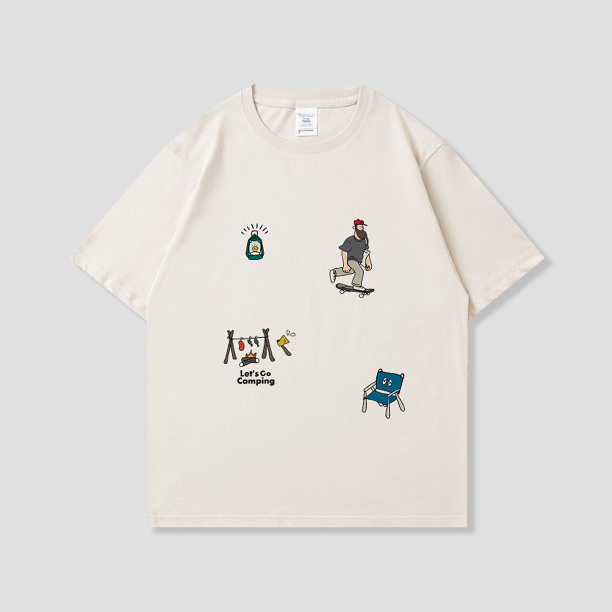 キャンプミックス グラフィックTシャツ