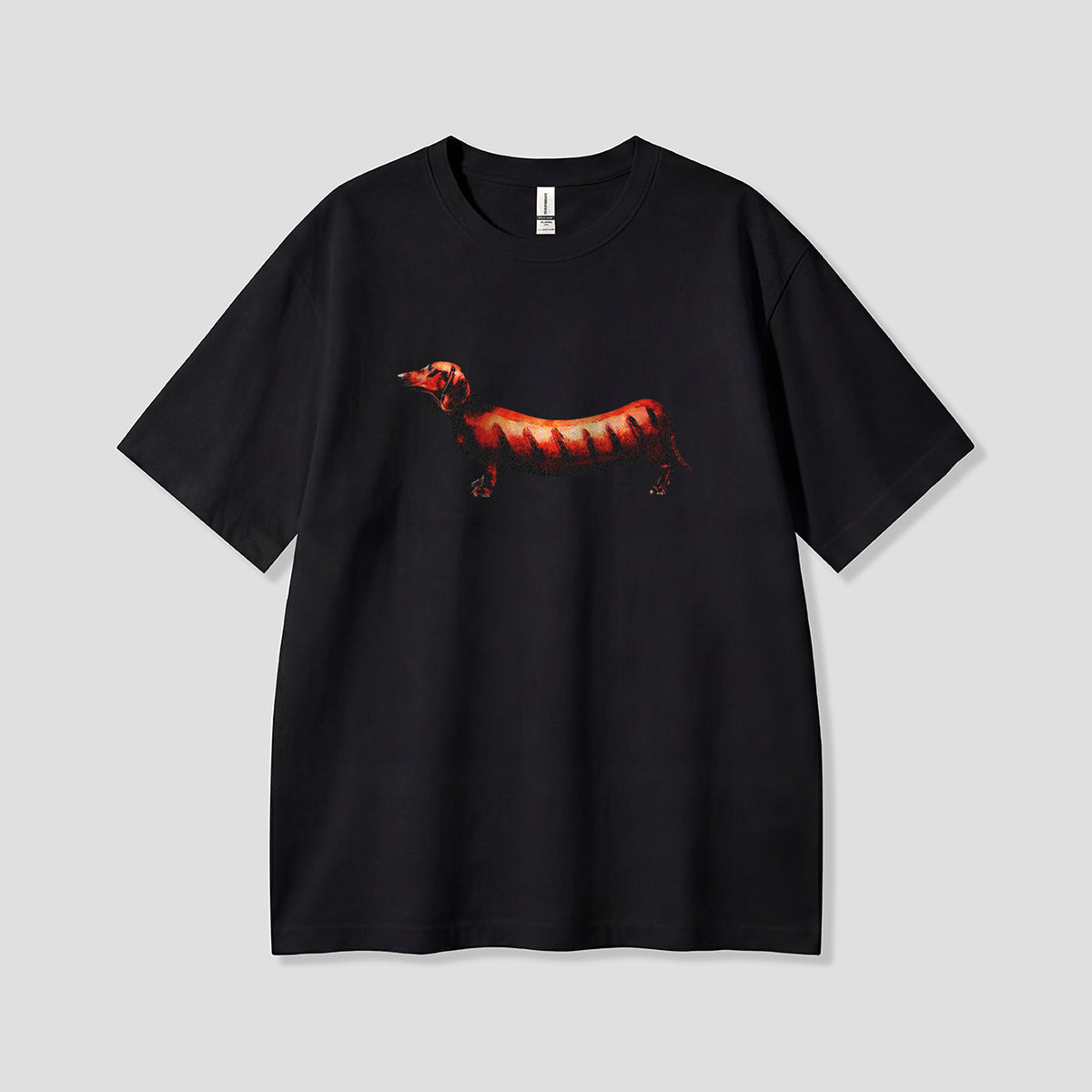 【予約】ちょいアツ ダックスフンドプリントTシャツ