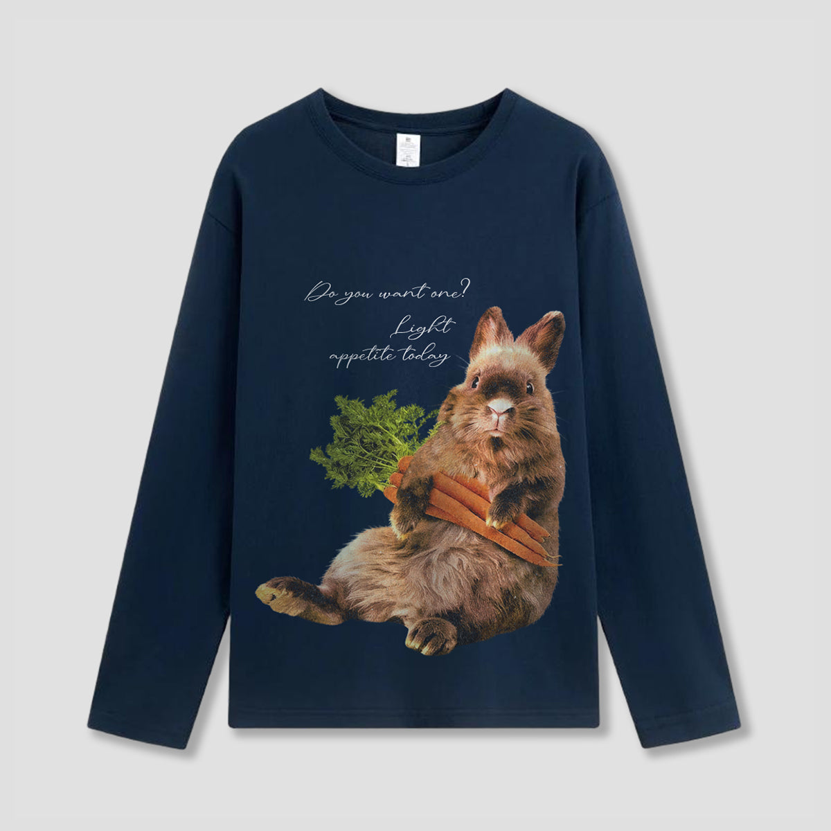 【予約】キャロット泥棒ラビット グラフィック ロングスリーブ