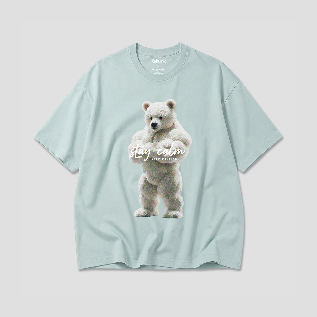 【予約】マッスルホッキョクグマ グラフィックTシャツ