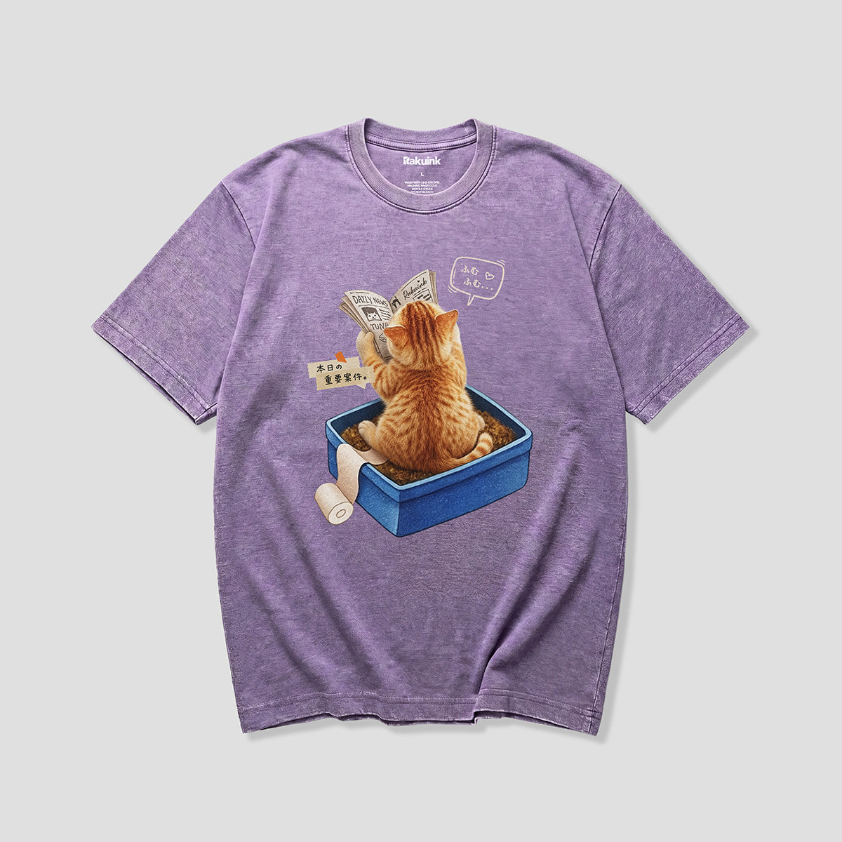 【予約】ひとり時間キャット グラフィックTシャツ