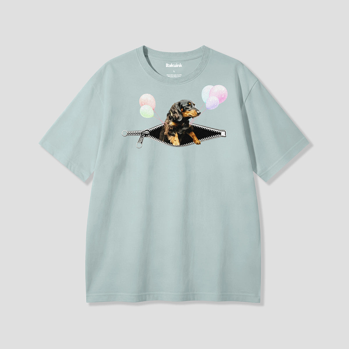 【予約】ジップバルーンドッグ グラフィックTシャツ