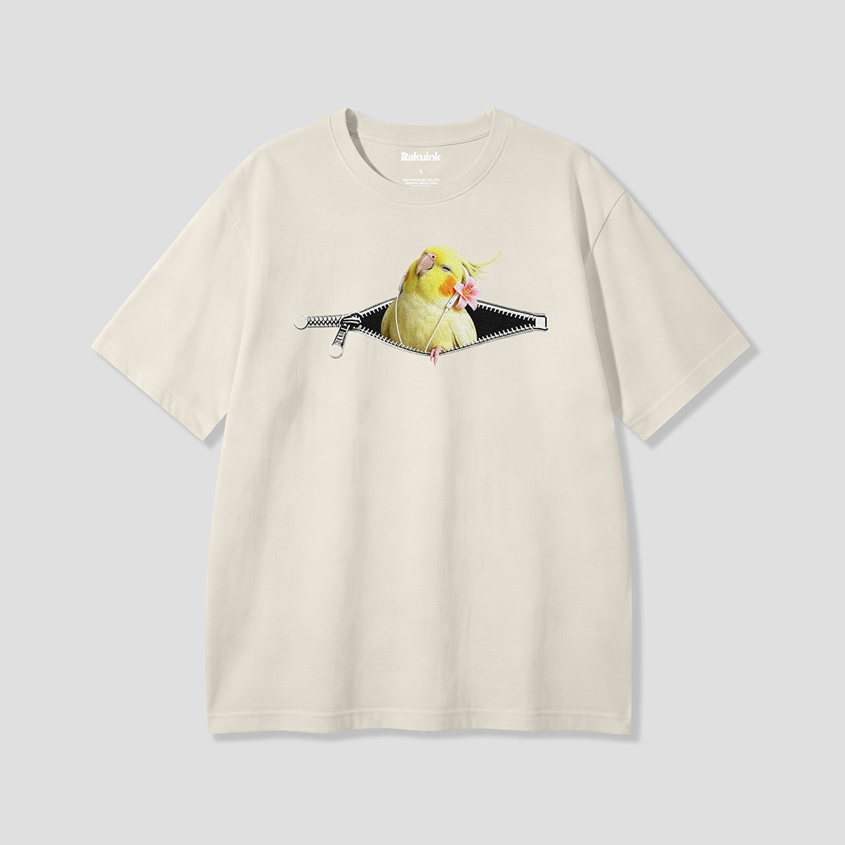 【予約】ジップアウト・ミュージックオカメインコ Tシャツ