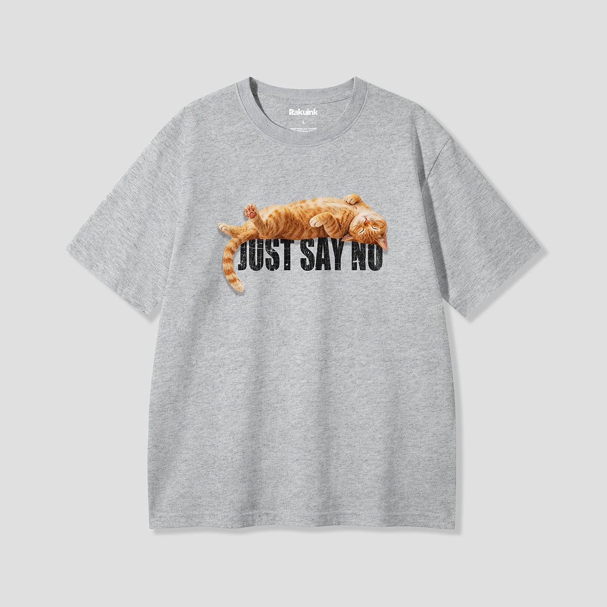 【予約】JUST SAY NO キャット グラフィックTシャツ