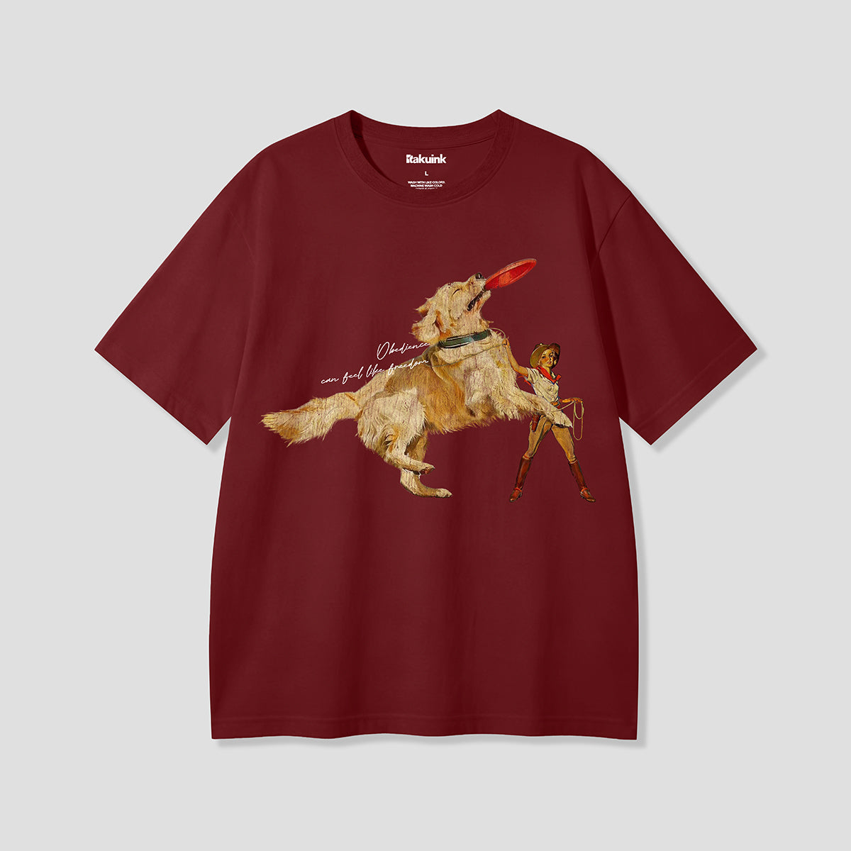 【予約】ドッグ×カウガール グラフィックTシャツ