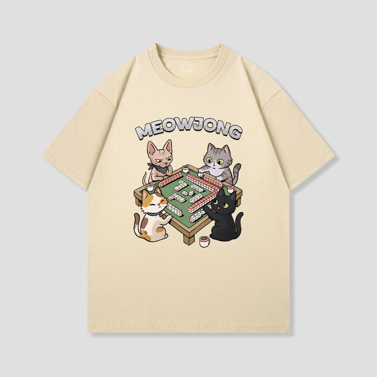 MEOWJONG グラフィックTシャツ