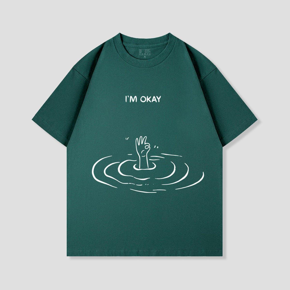 アイムオーケー グラフィックTシャツ
