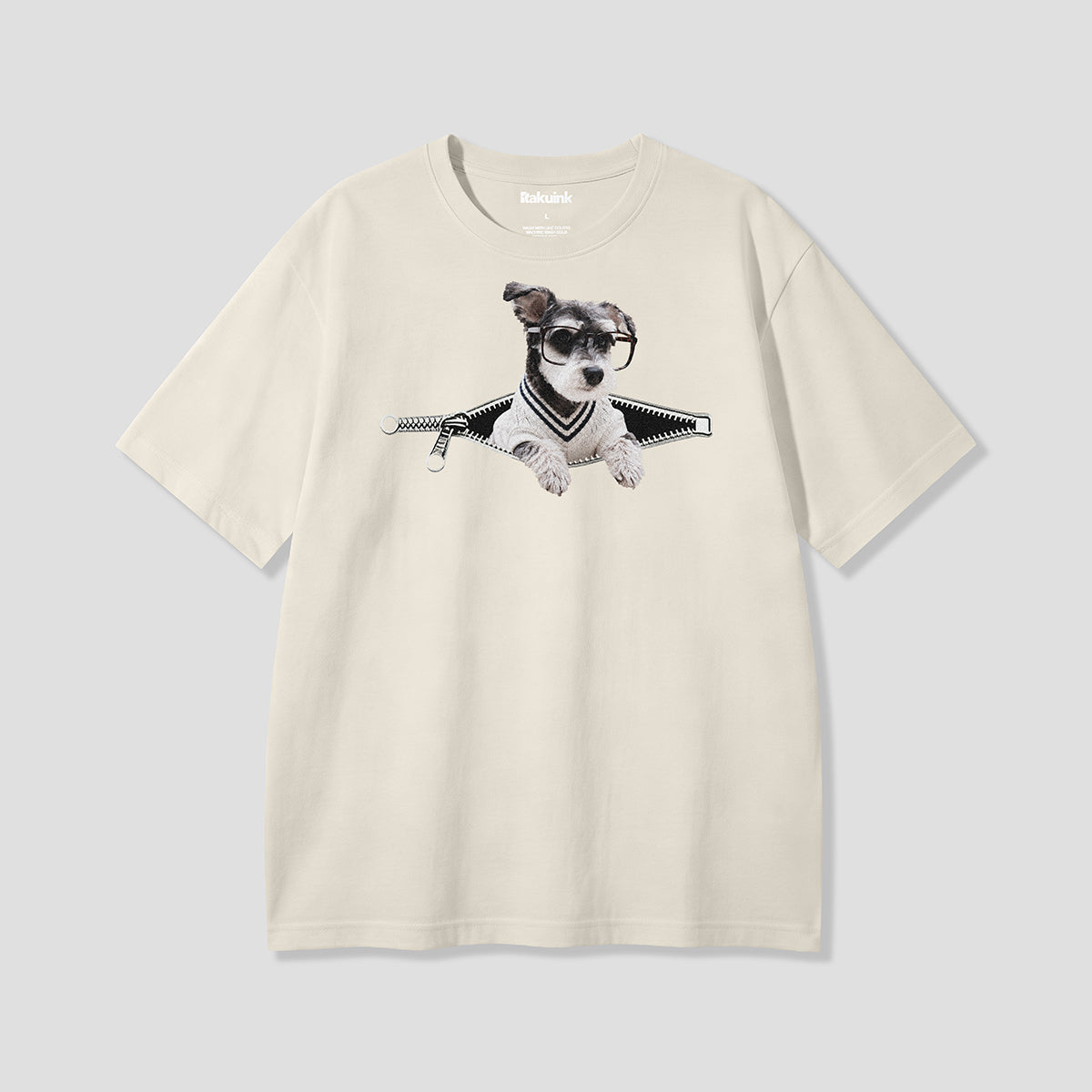 【予約】ジップシュナウザー(サングラス) Tシャツ