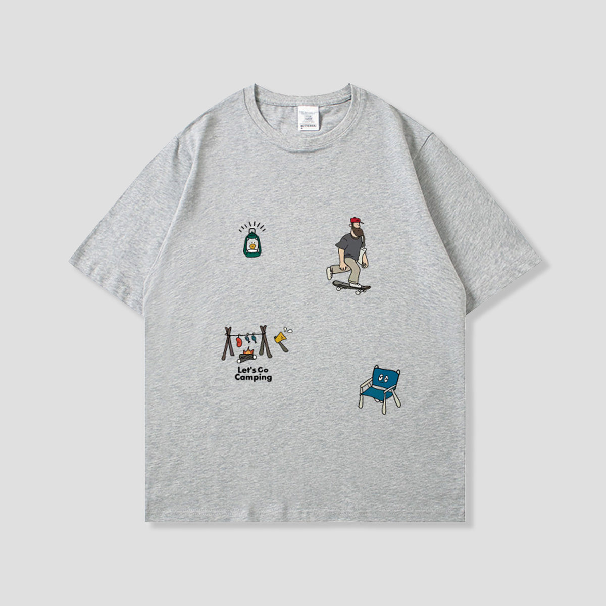 キャンプミックス グラフィックTシャツ