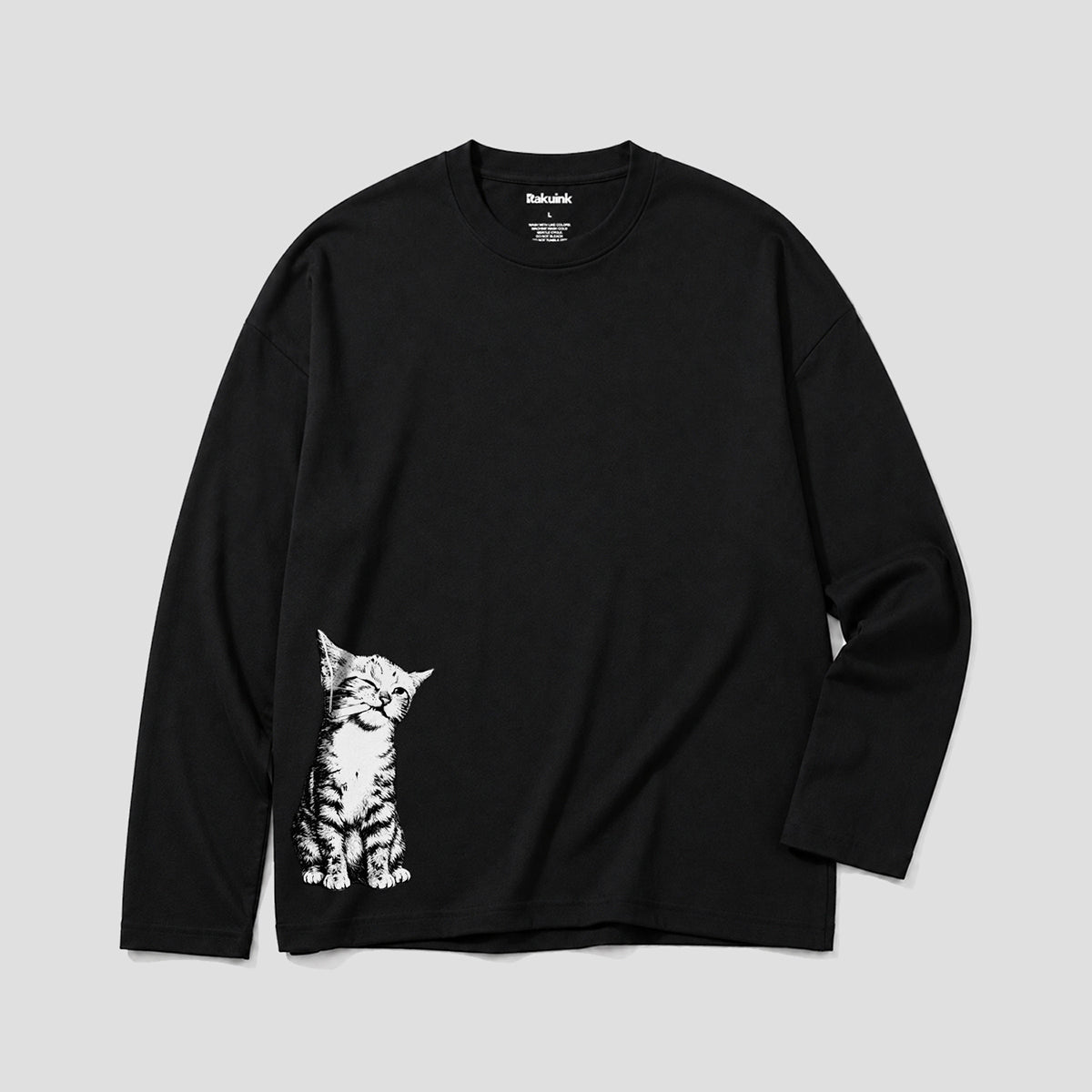 【予約】ひょっこりキャット ロングスリーブTシャツ
