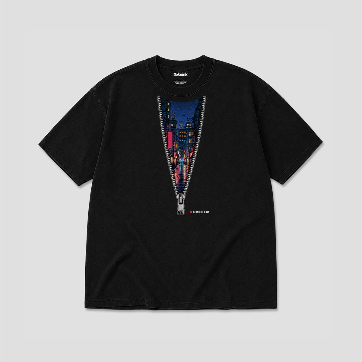 ジッパーシティ グラフィックTシャツ