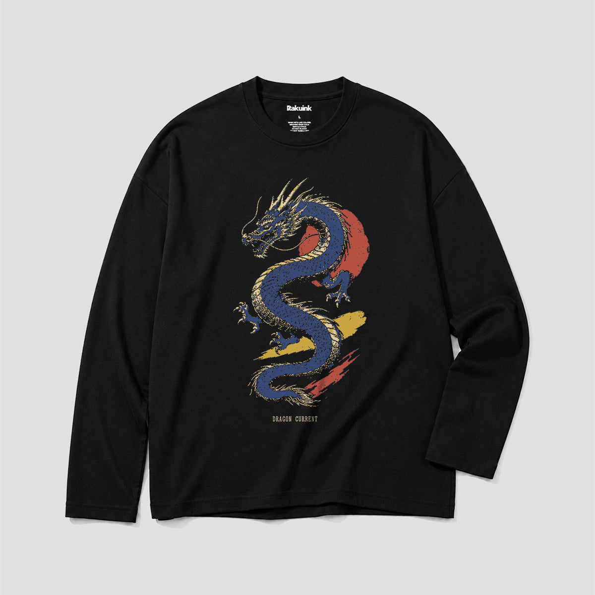 蒼龍 グラフィック ロングスリーブTシャツ