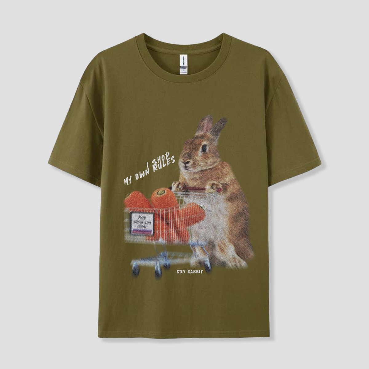 【予約】MY OWN RULES ラビット Tシャツ