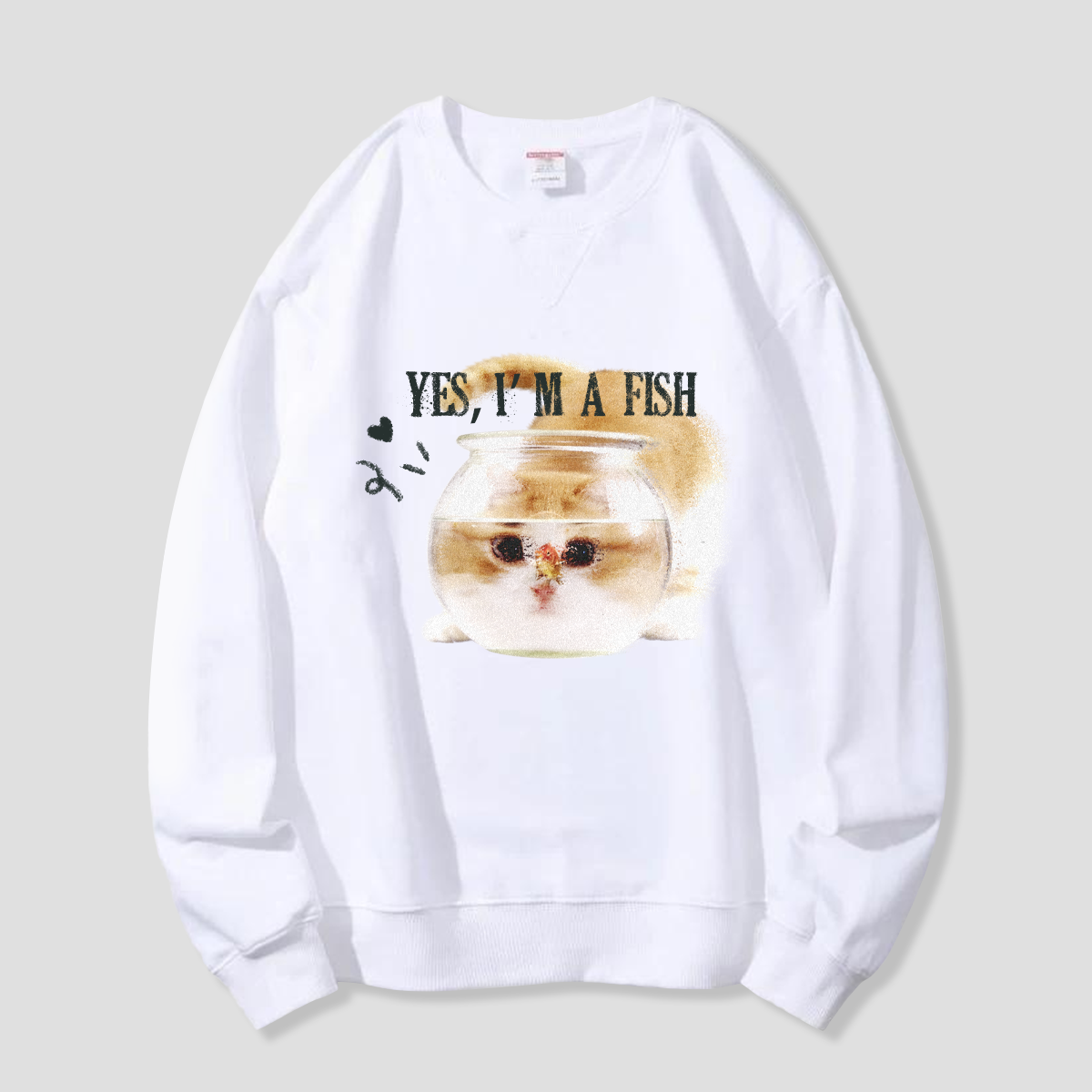 【予約】アイム・ア・フィッシュ スウェット