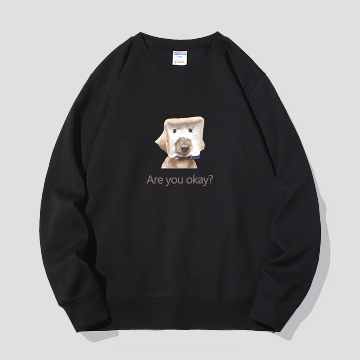 ARE YOU OKAY? ドッグ グラフィックスウェット