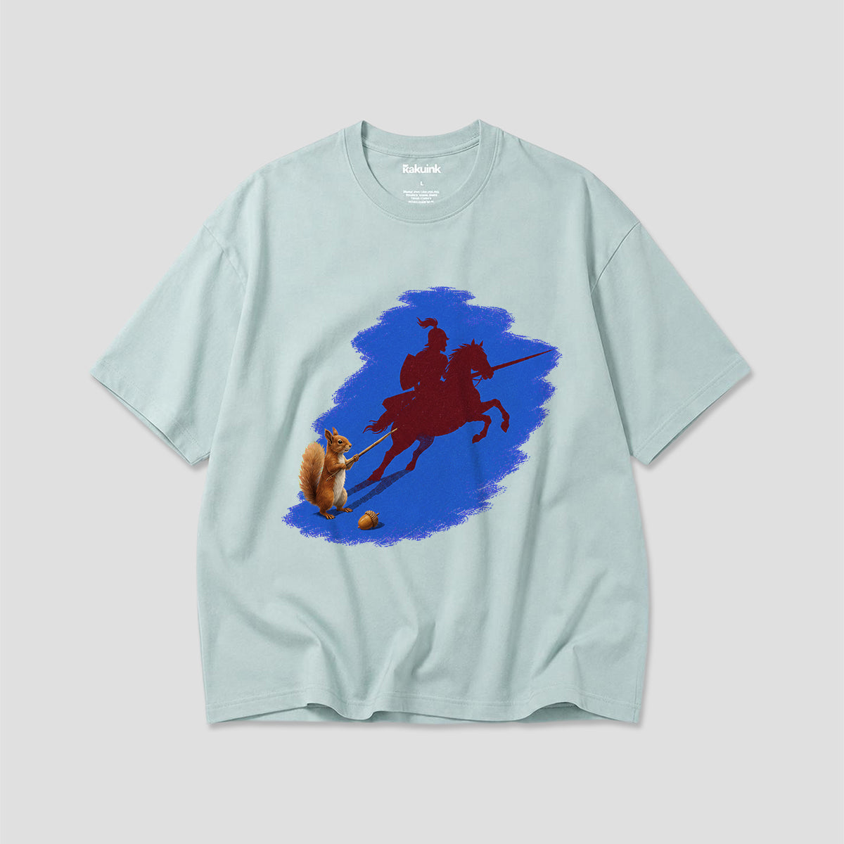 夢見るリス ナイト グラフィックTシャツ