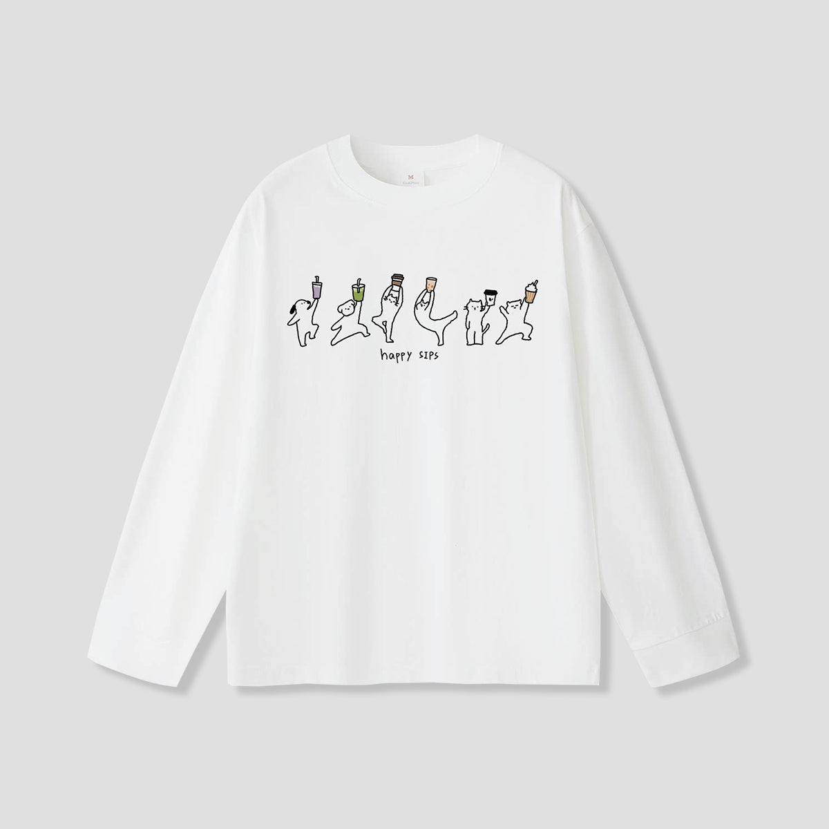 ハッピーシップス ロングスリーブTシャツ