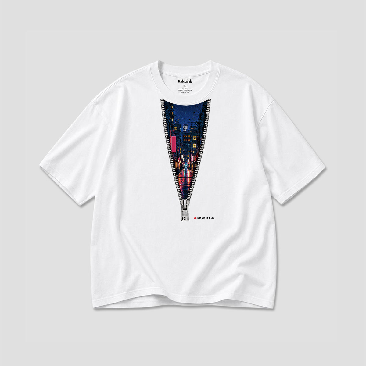 ジッパーシティ グラフィックTシャツ
